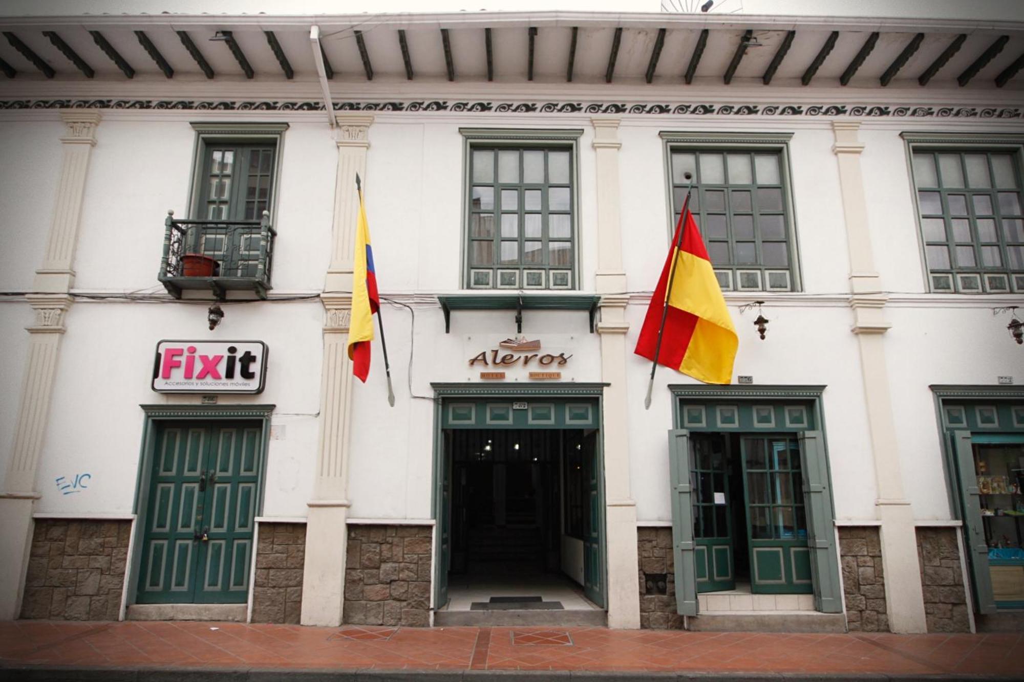 Aleros Hotel Boutique Cuenca Bagian luar foto